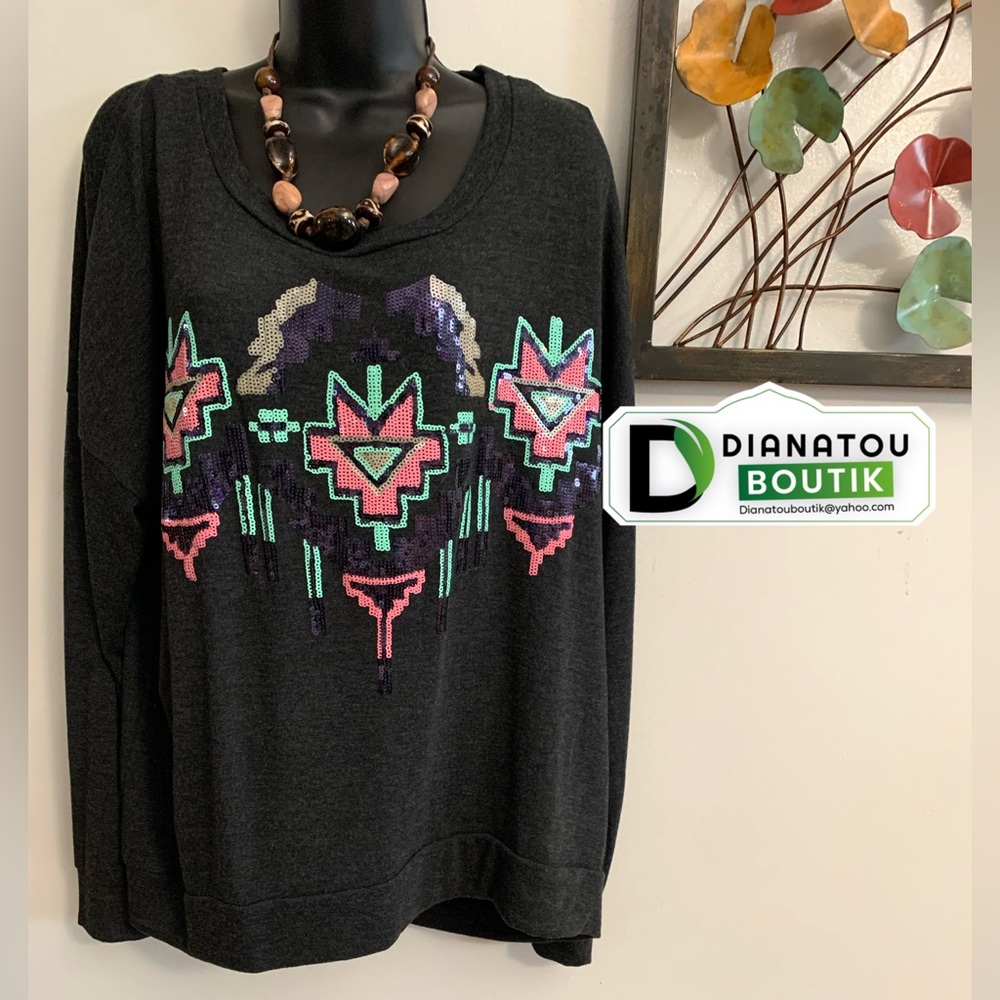 Poof Long Sleeve Blouse